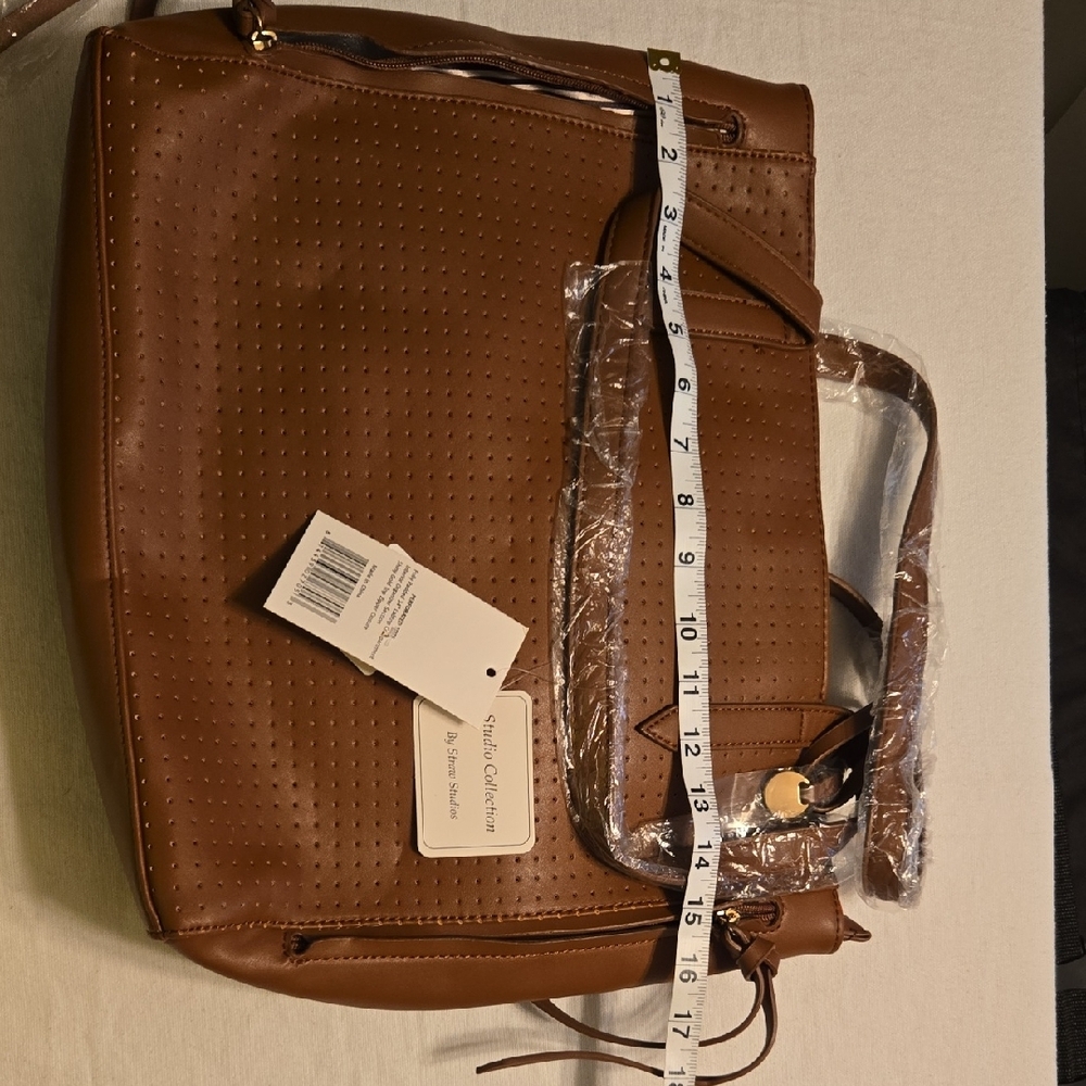 Calvin Klein Brown Tote Bag